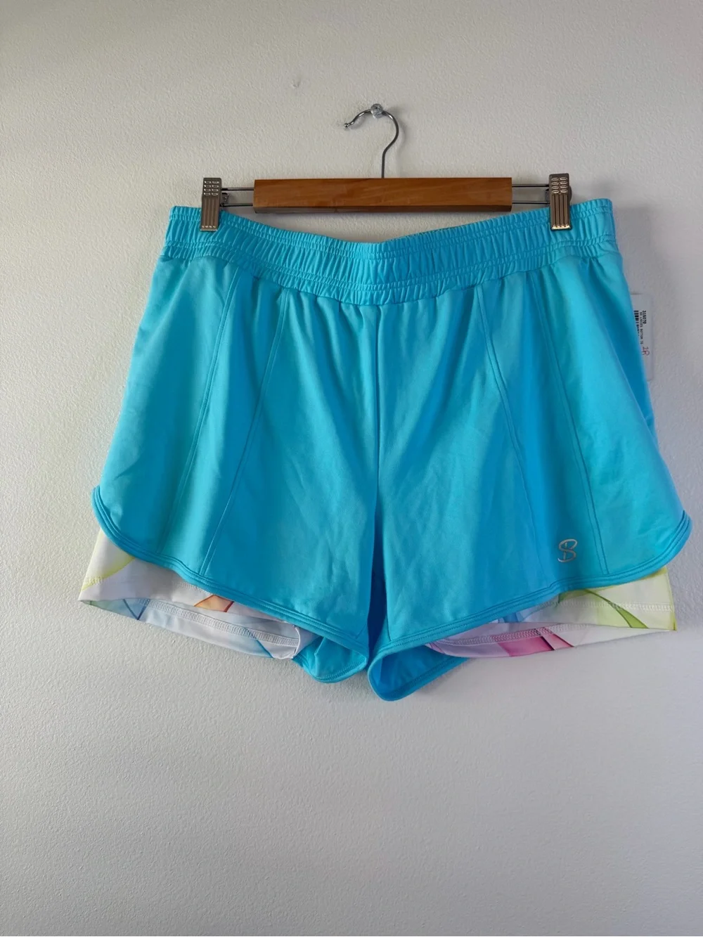 NWT Sofibella Aqua Active Pickle Ball Streetwear Skort‎ Size XL Athletic Shorts